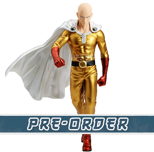 Saitama (Metallic Ver.) Grandista One-Punch Man Figure Banpresto Bandai