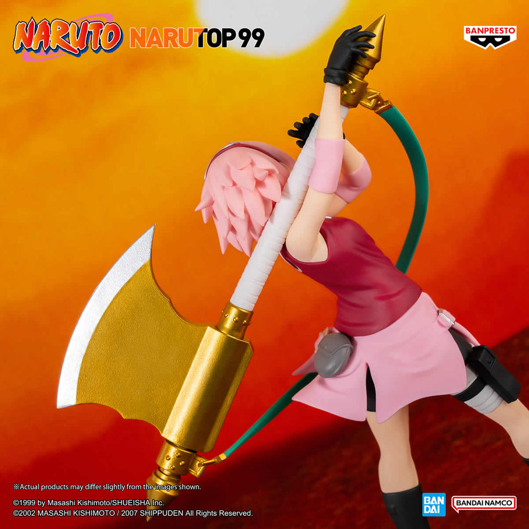 Sakura Haruno Narutop99 Naruto Shippuden Figure Banpresto Bandai