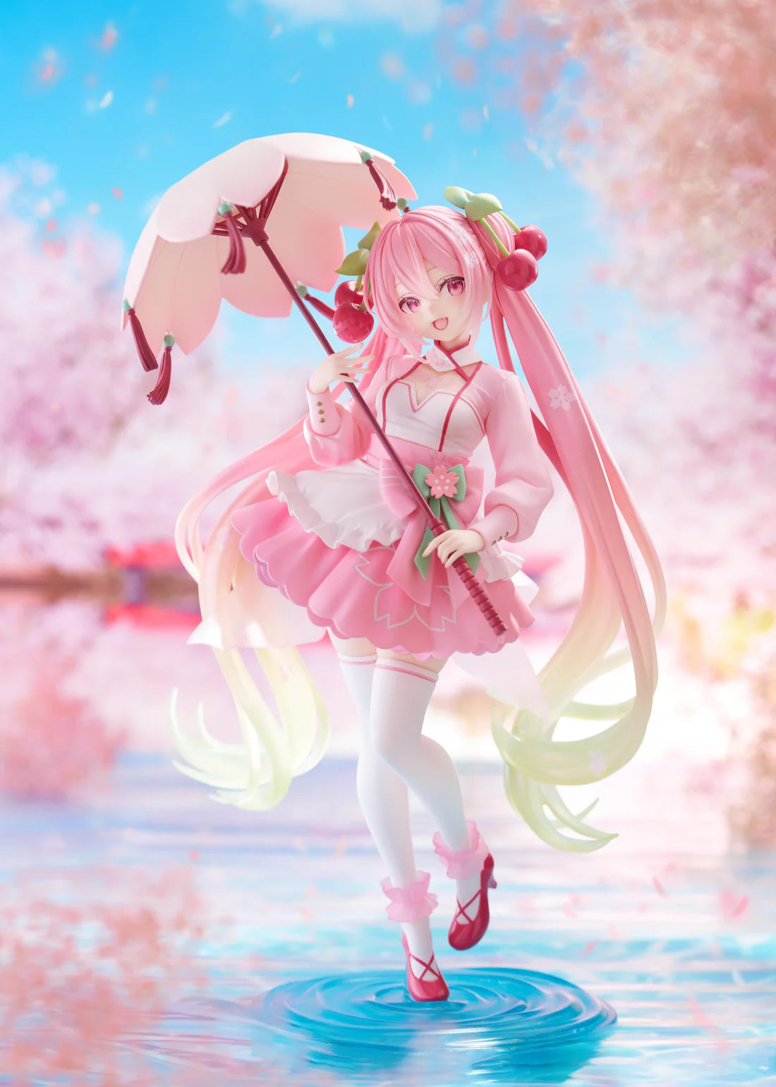 Sakura Miku (Sakura Dress Ver.) AMP+ Figure Hatsune Miku Vocaloid Figure