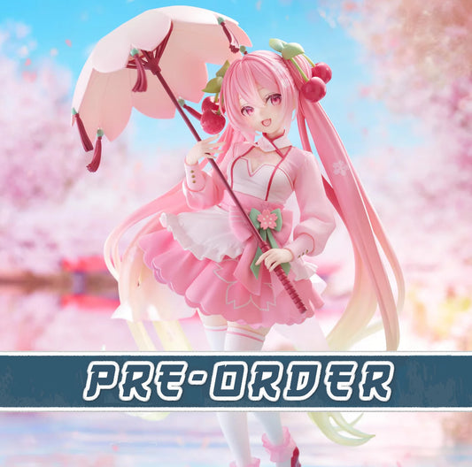 Sakura Miku (Sakura Dress Ver.) AMP+ Figure Hatsune Miku Vocaloid Figure