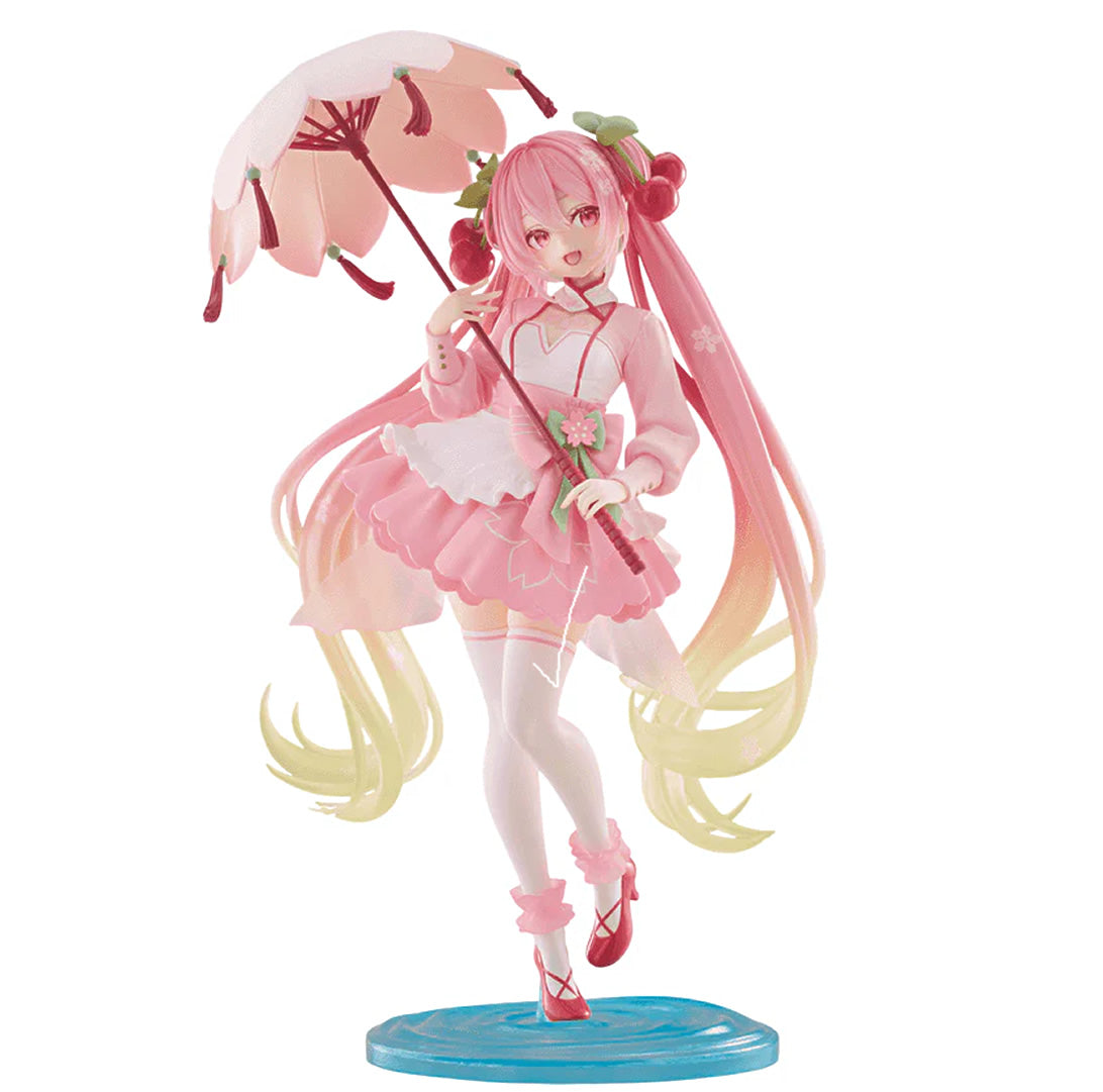 Sakura Miku (Sakura Dress Ver.) AMP+ Figure Hatsune Miku Vocaloid Figure