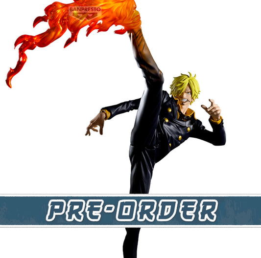 Sanji Vinsmoke Maximatic Plus One Piece Figure Banpresto Bandai