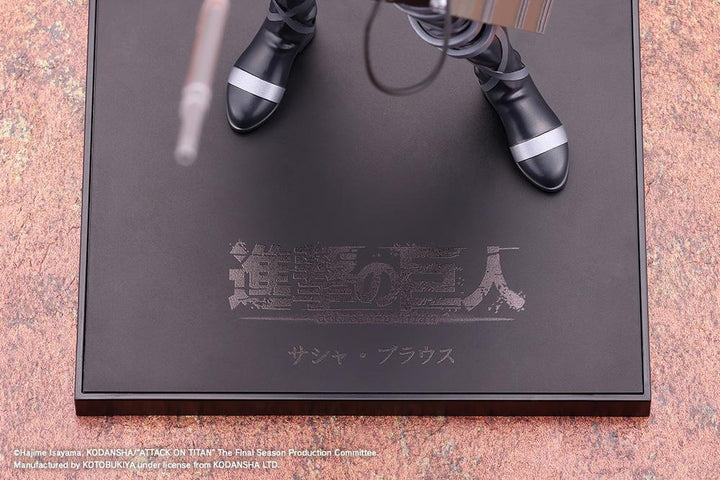 Sasha Blouse (The Final Season Ver.) Oshi Works Attack on Titan Figure Kotobukiya