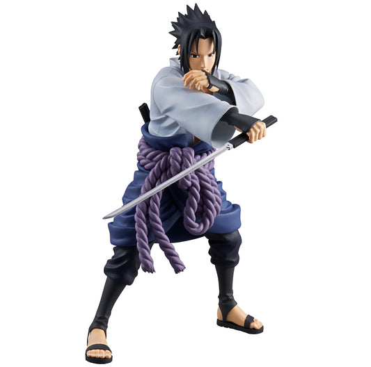 Sasuke Uchiha Grandista Naruto Shippuden Figure Banpresto Bandai