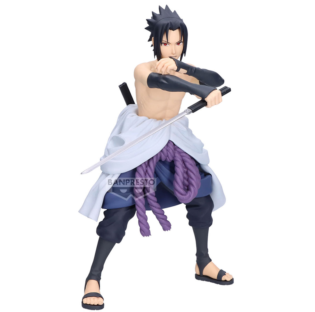 Sasuke Uchiha Grandista Naruto Shippuden Figure Banpresto Bandai
