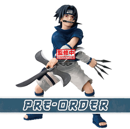 Sasuke Uchiha Naruto Figure Banpresto Bandai-Namco