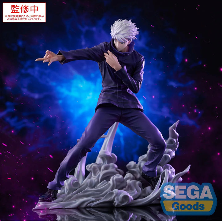 Satoru Gojo Hollow Purple (Kyoshiki Murasaki) Luminasta Jujutsu Kaisen Figure Sega