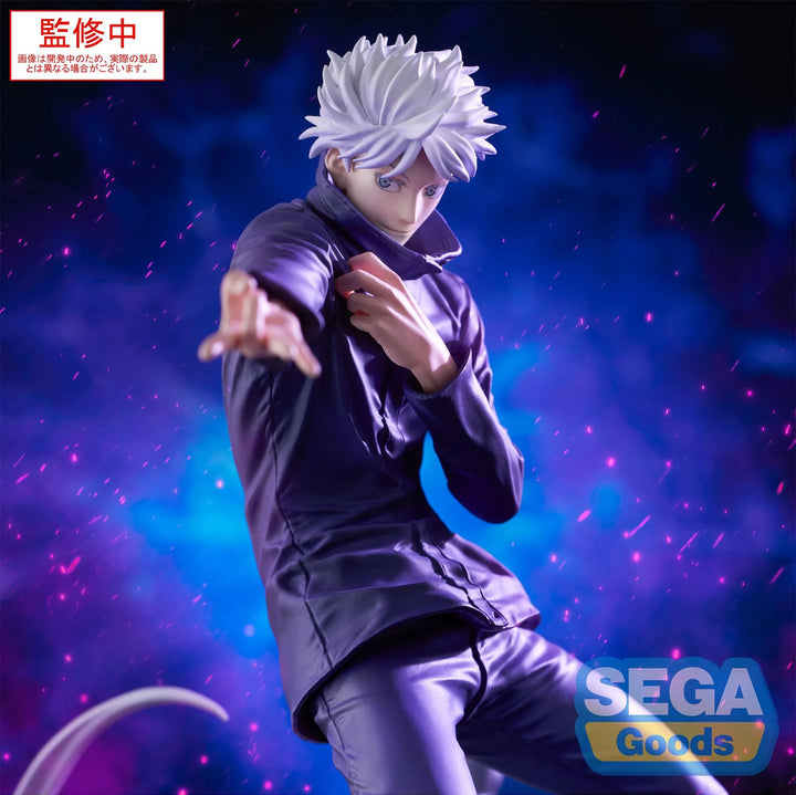 Satoru Gojo Hollow Purple (Kyoshiki Murasaki) Luminasta Jujutsu Kaisen Figure Sega