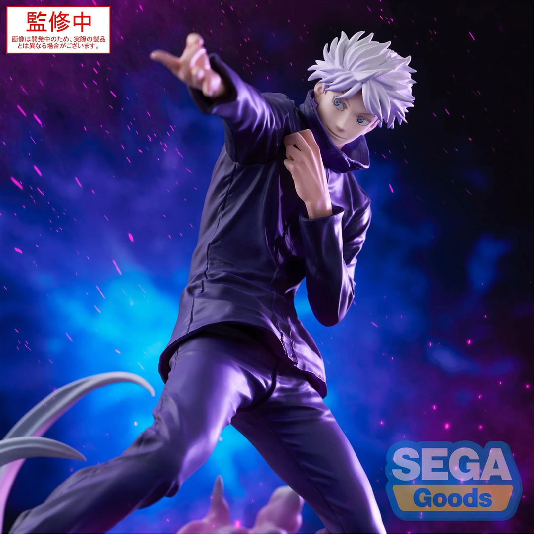 Satoru Gojo Hollow Purple (Kyoshiki Murasaki) Luminasta Jujutsu Kaisen Figure Sega