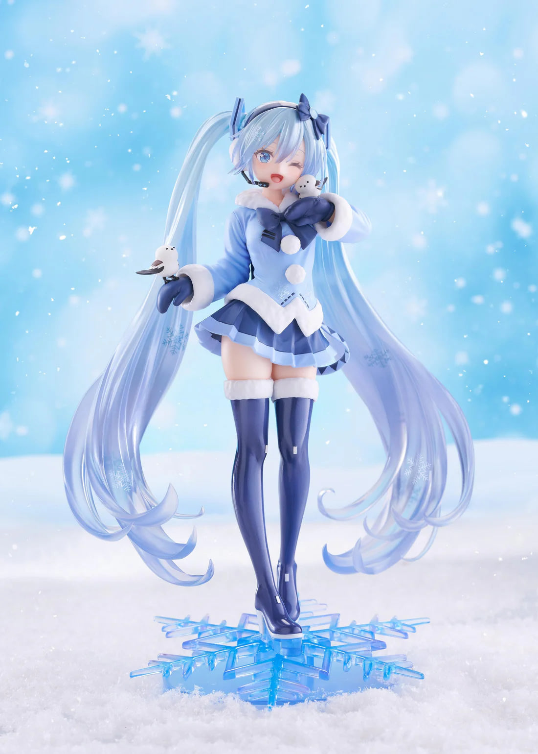 Snow Miku (All Stars 2012 Ver.) AMP+ Figure Hatsune Miku Vocaloid Figure Taito