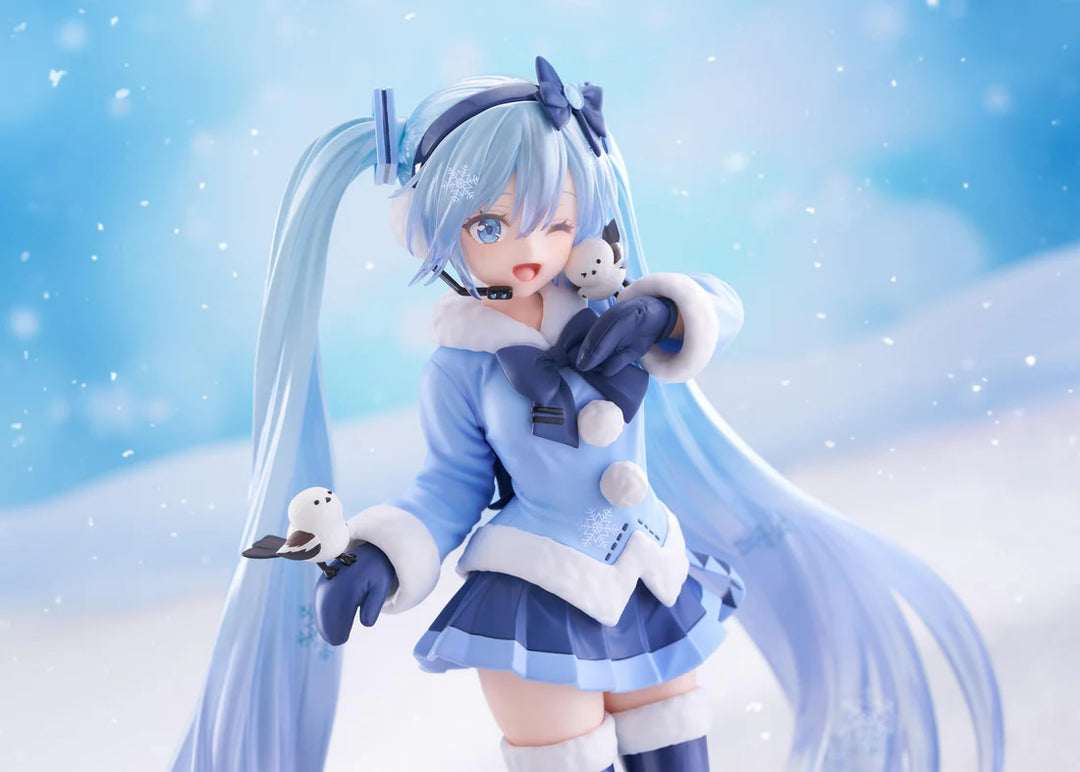 Snow Miku (All Stars 2012 Ver.) AMP+ Figure Hatsune Miku Vocaloid Figure Taito