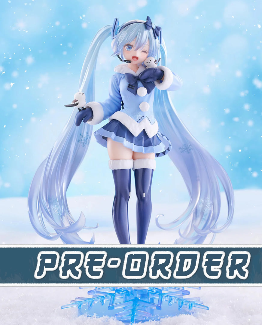 Snow Miku (All Stars 2012 Ver.) AMP+ Figure Hatsune Miku Vocaloid Figure Taito