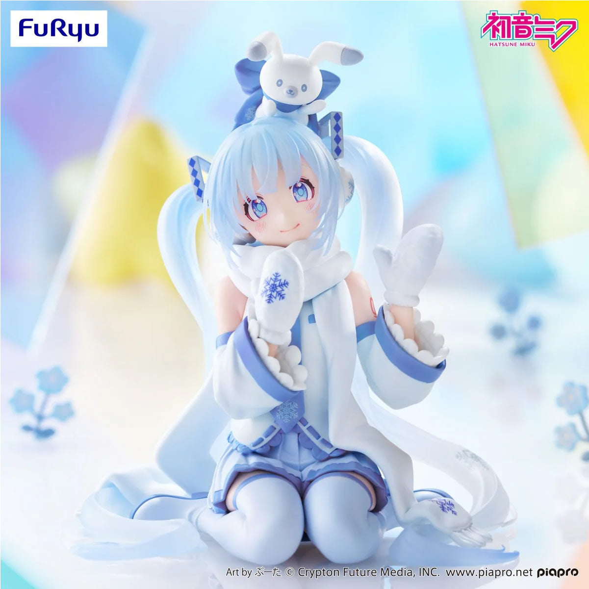 Snow Miku (Sky Town 10th Ver.) Noodle Stopper Hatsune Miku Vocaloid Figure FuRyu
