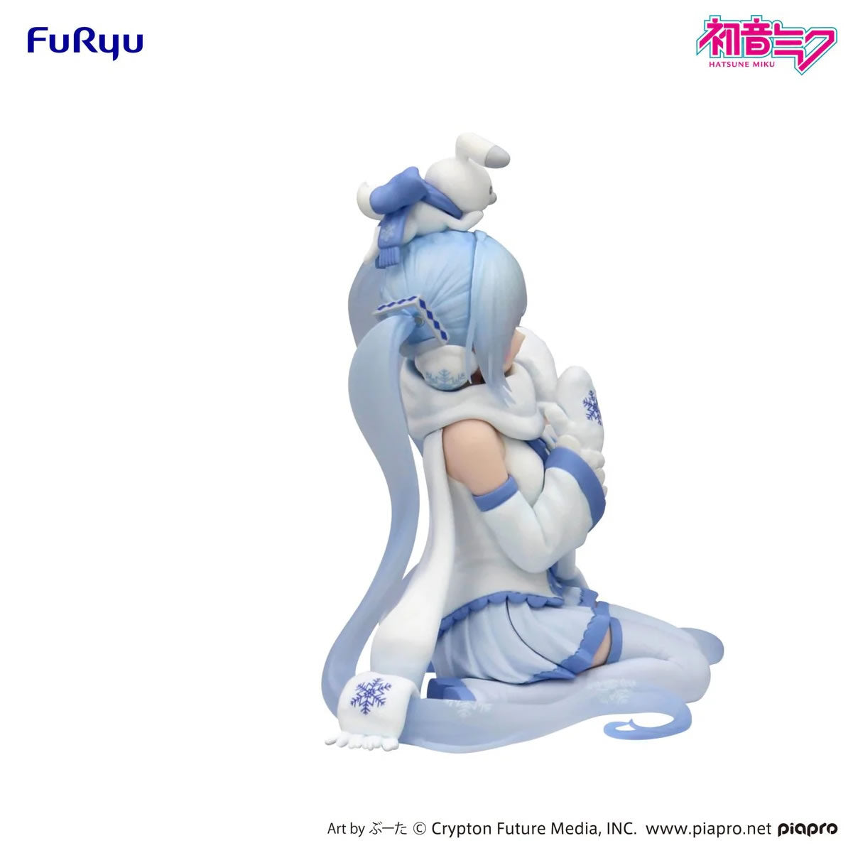 Snow Miku (Sky Town 10th Ver.) Noodle Stopper Hatsune Miku Vocaloid Figure FuRyu