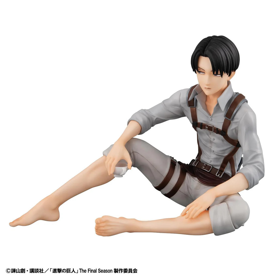 Squad Captain Levi Palm-Sized G.E.M. Series Attack on Titan Figure MegaHouse