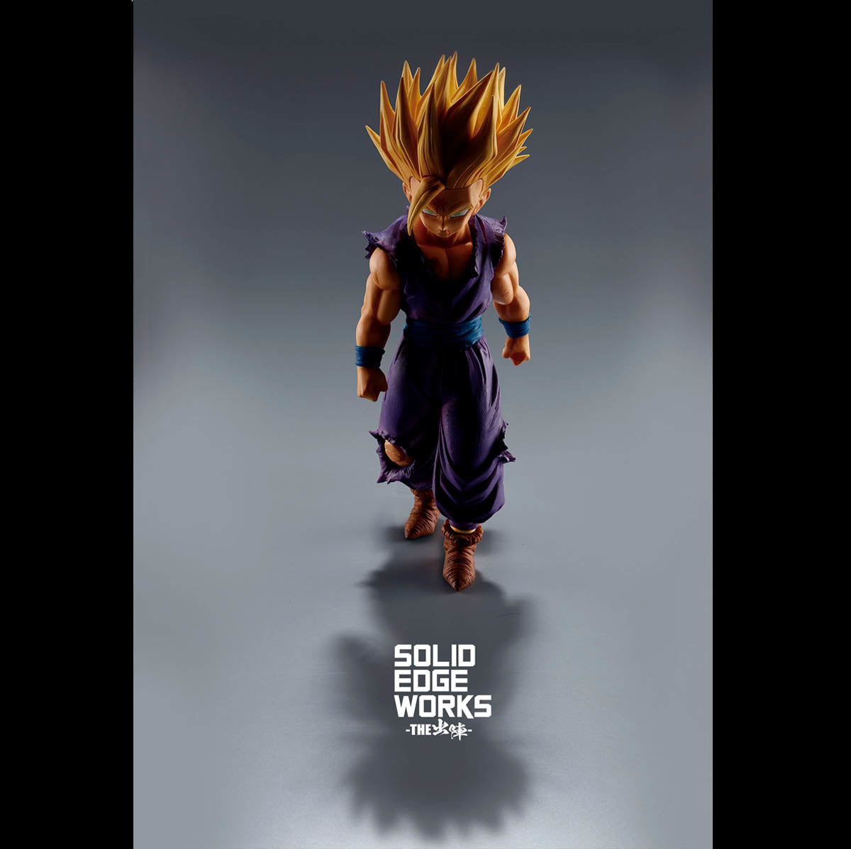 Super Saiyan 2 Son Gohan Solid Edge Works Dragon Ball Z Figure Banpresto Bandai
