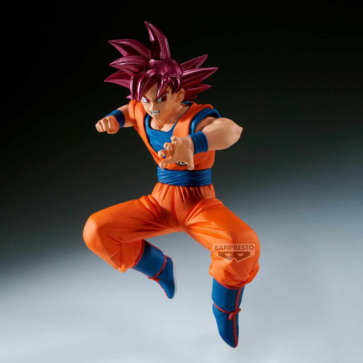 Super Saiyan God Son Goku (Vs. Beerus) Match Makers Dragon Ball Super Figure Banpresto Bandai