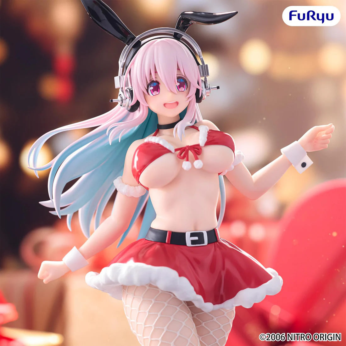 Super Sonico BiCute Bunnies (Santa Ver.) Nitroplus Figure FuRyu