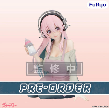 Super Sonico (Motherly Comfort Ver.) Noodle Stopper Nitroplus Figure FuRyu