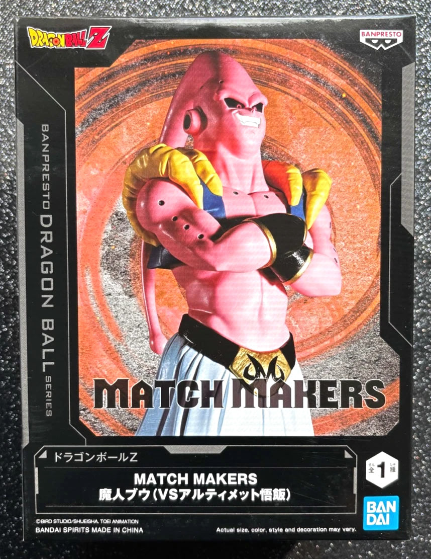 Super Buu (Vs. Ultimate Gohan) Match Makers Majin Buu Dragon Ball Z Figure Banpresto Bandai