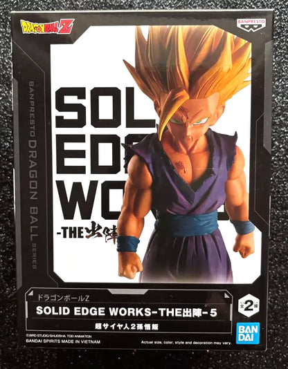 Super Saiyan 2 Son Gohan Solid Edge Works Dragon Ball Z Figure Banpresto Bandai