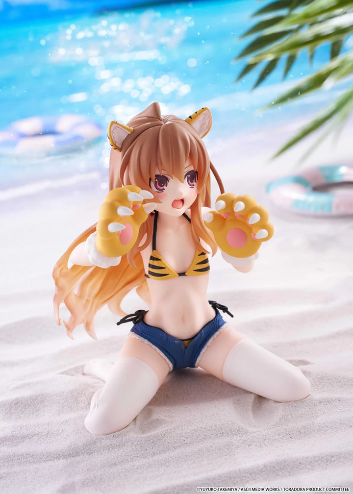 Taiga Aisaka (Tiger Costume Swimwear Ver.) Desktop Cute Toradora! Figure Taito