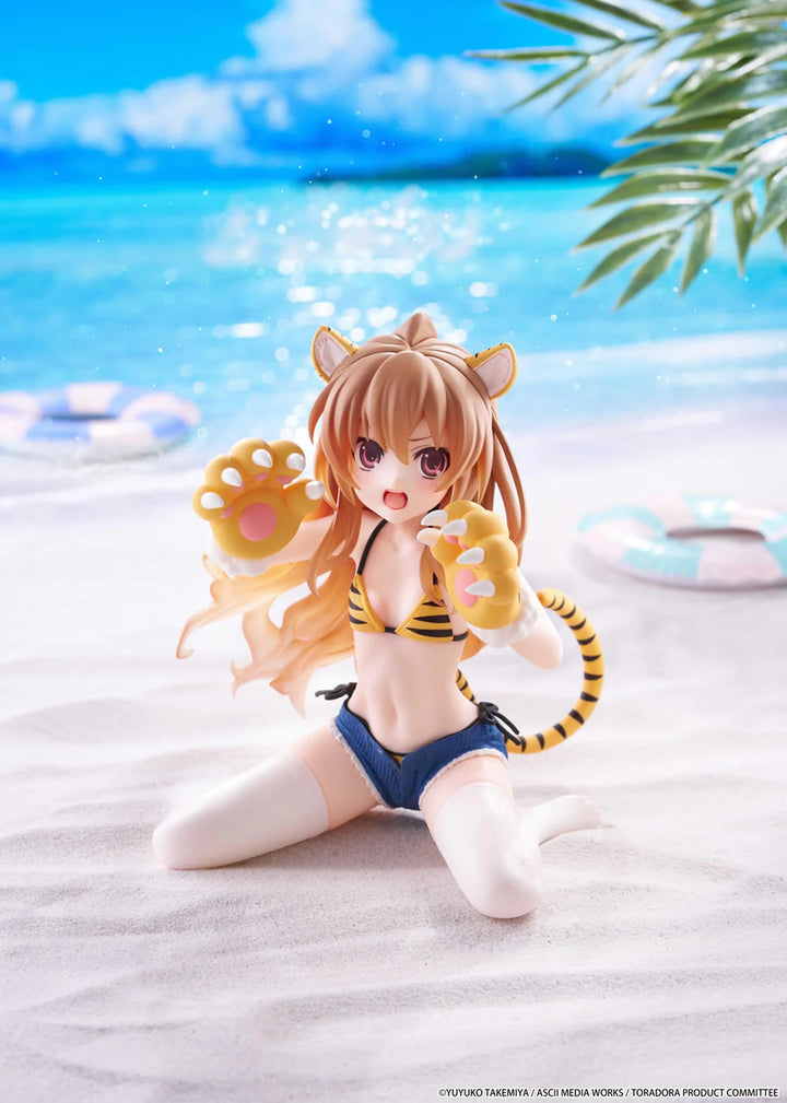 Taiga Aisaka (Tiger Costume Swimwear Ver.) Desktop Cute Toradora! Figure Taito