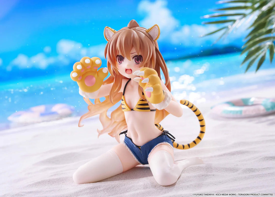 Taiga Aisaka (Tiger Costume Swimwear Ver.) Desktop Cute Toradora! Figure Taito