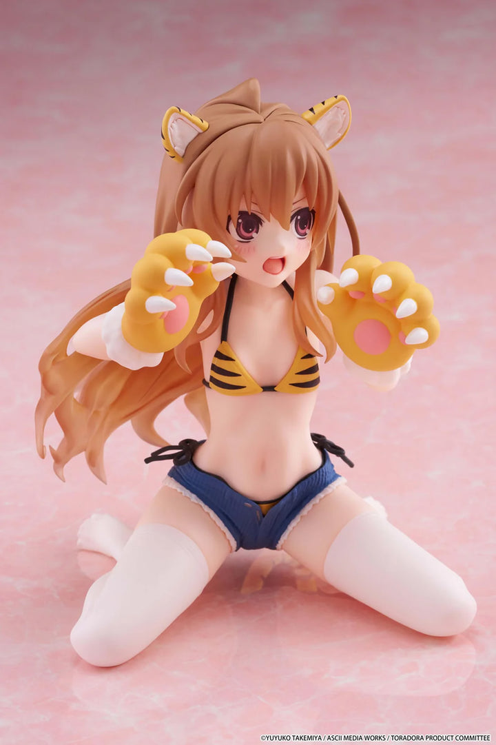 Taiga Aisaka (Tiger Costume Swimwear Ver.) Desktop Cute Toradora! Figure Taito