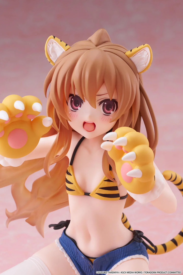 Taiga Aisaka (Tiger Costume Swimwear Ver.) Desktop Cute Toradora! Figure Taito