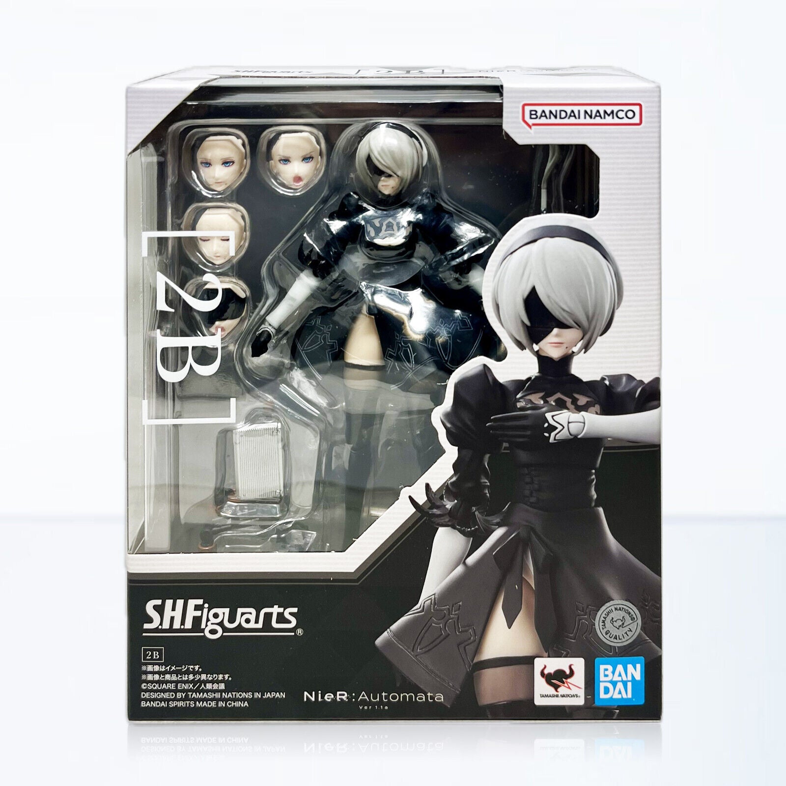 2B NieR: Automata Ver 1.1a S.H.Figuarts Action Figure Tamashii