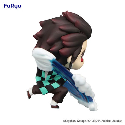 Tanjiro Kamado Hold Figure (Water Ver.) from Demon Slayer Kimetsu No Yaiba FuRyu