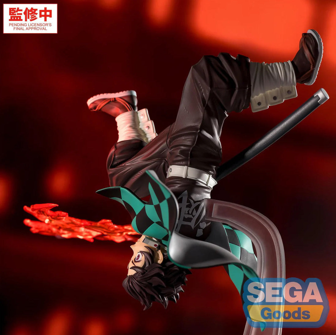 Tanjiro Kamado Luminasta (Hinokami Kagura Setting Sun Transformation) Demon Slayer Figure Sega