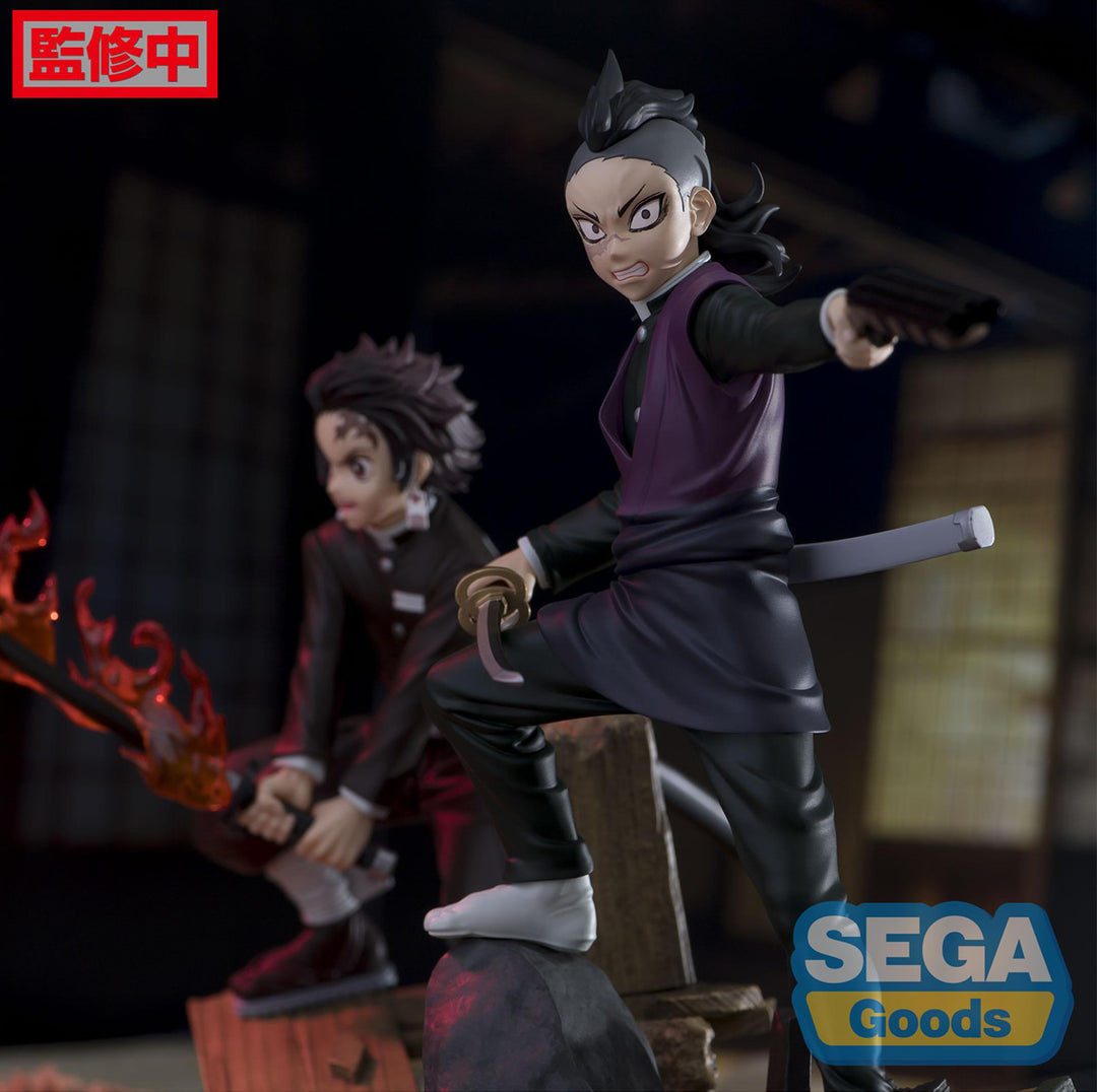Tanjiro &amp; Genya Xross Link Swordsmith Village Arc Demon Slayer Figures Sega