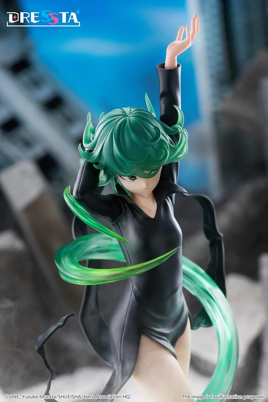 Terrible Tornado Dressta Tatsumaki One-Punch Man Figure Taito