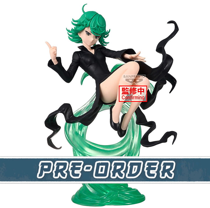 Terrible Tornado (Tatsumaki) Maximatic One-Punch Man Figure Banpresto Bandai