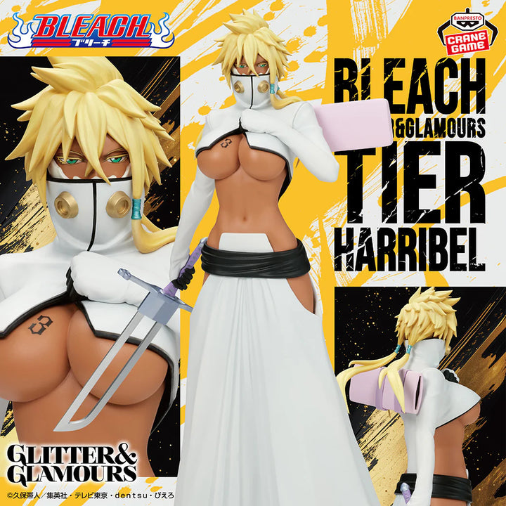 Tier Harribel Glitter &amp; Glamours Bleach Figure Banpresto Bandai