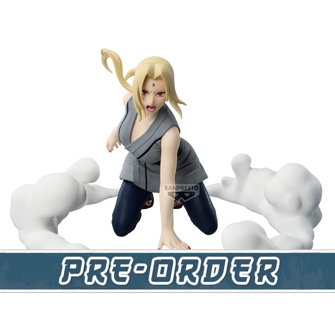 Tsunade Naruto Figure Banpresto Bandai