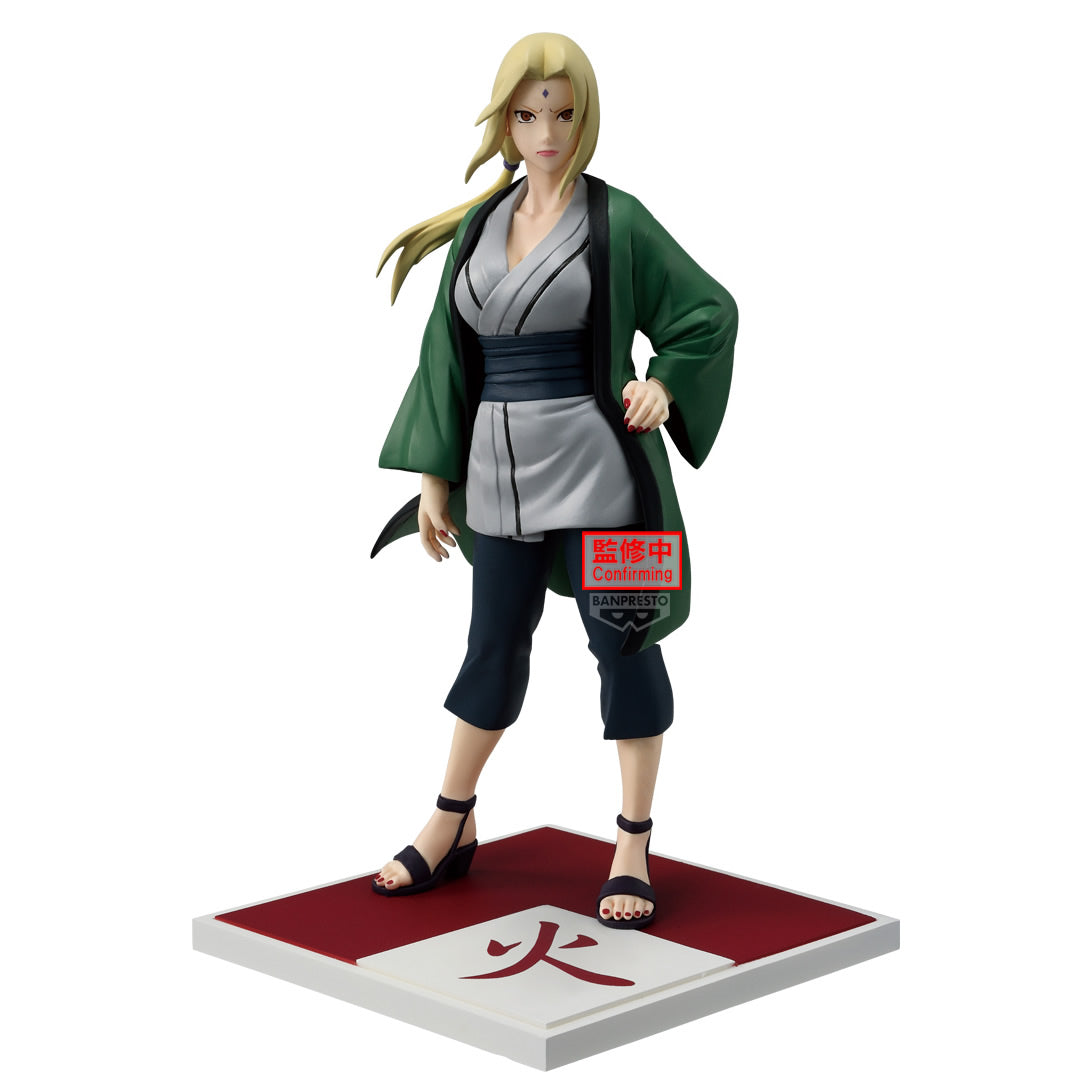 Tsunade Naruto Shippuden Hokage Figure Banpresto Bandai