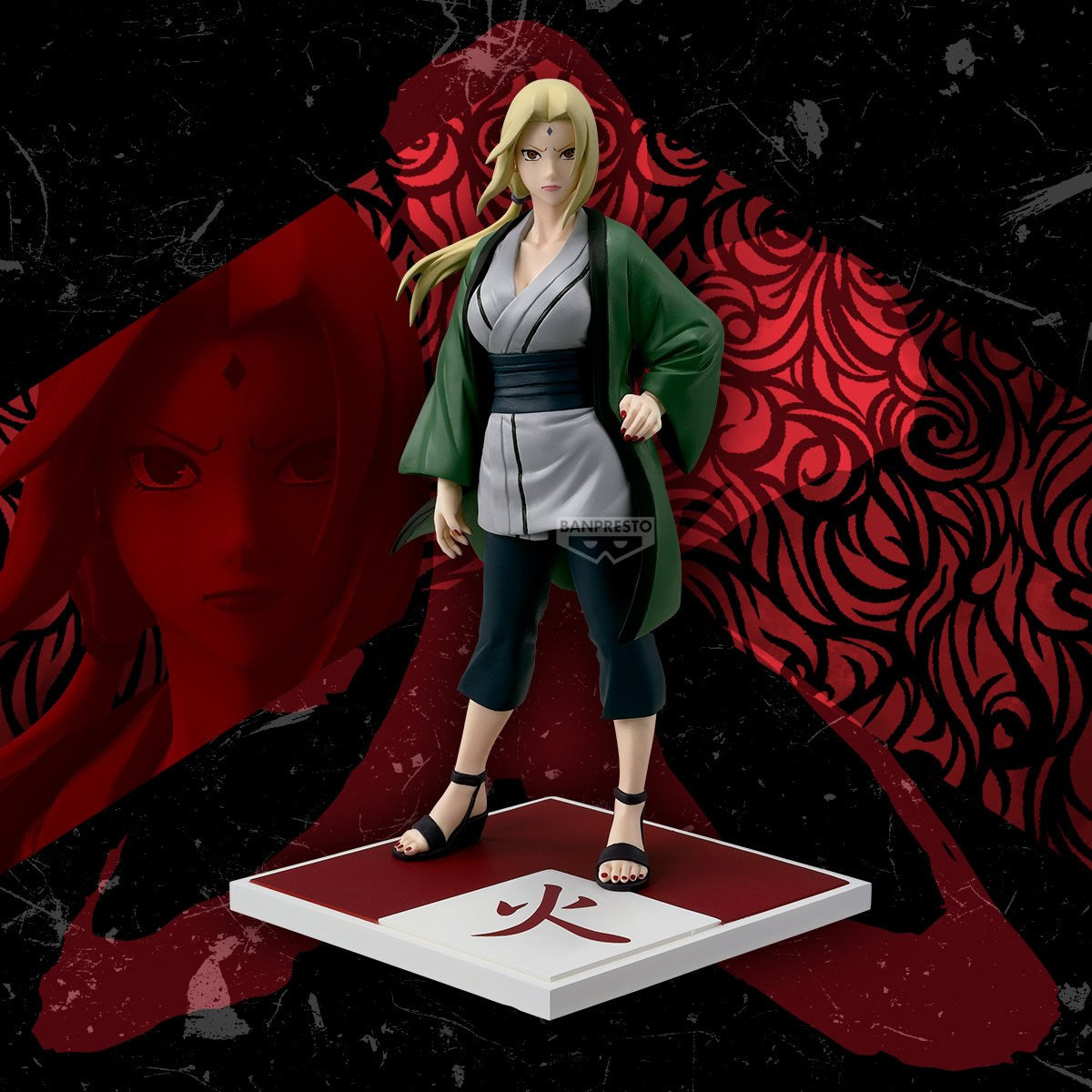 Tsunade Naruto Shippuden Hokage Figure Banpresto Bandai