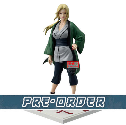 Tsunade Naruto Shippuden Hokage Figure Banpresto Bandai
