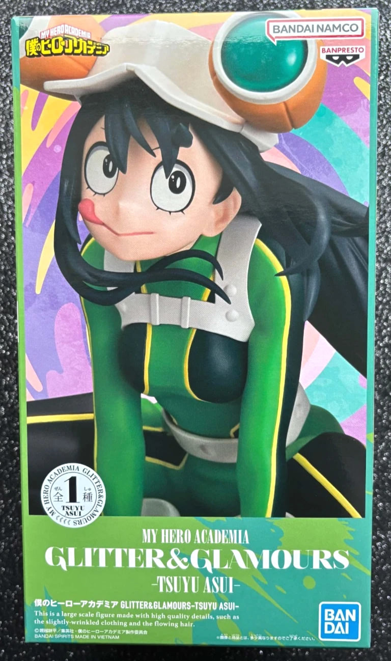 Tsuyu Asui Glitter & Glamours My Hero Academia Figure Banpresto Bandai