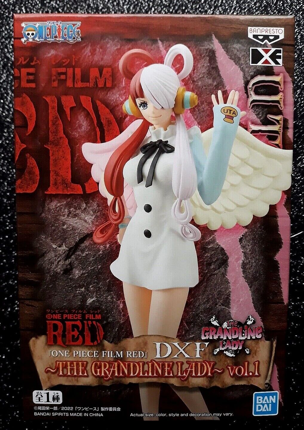 Uta Vol. 1 One Piece DXF The Grandline Lady Film Red Figure