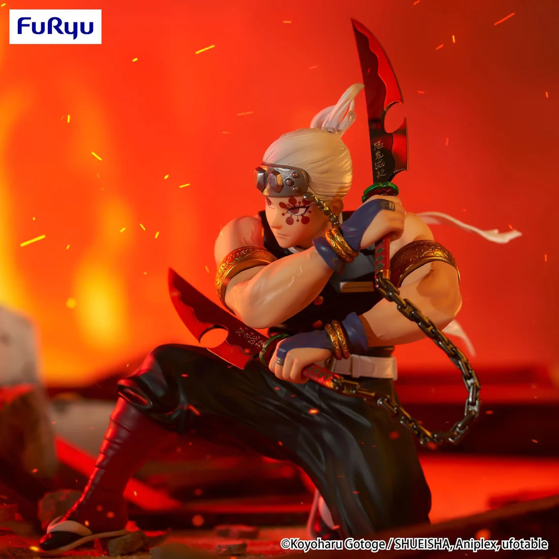 Uzui Tengen Noodle Stopper (Reissue) Demon Slayer Kimetsu no Yaiba Figure FuRyu