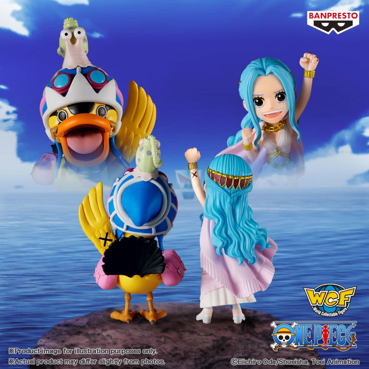 Nefertari Vivi &amp; Karoo Log Stories WCF World Collectable Mini-Figure One Piece Banpresto