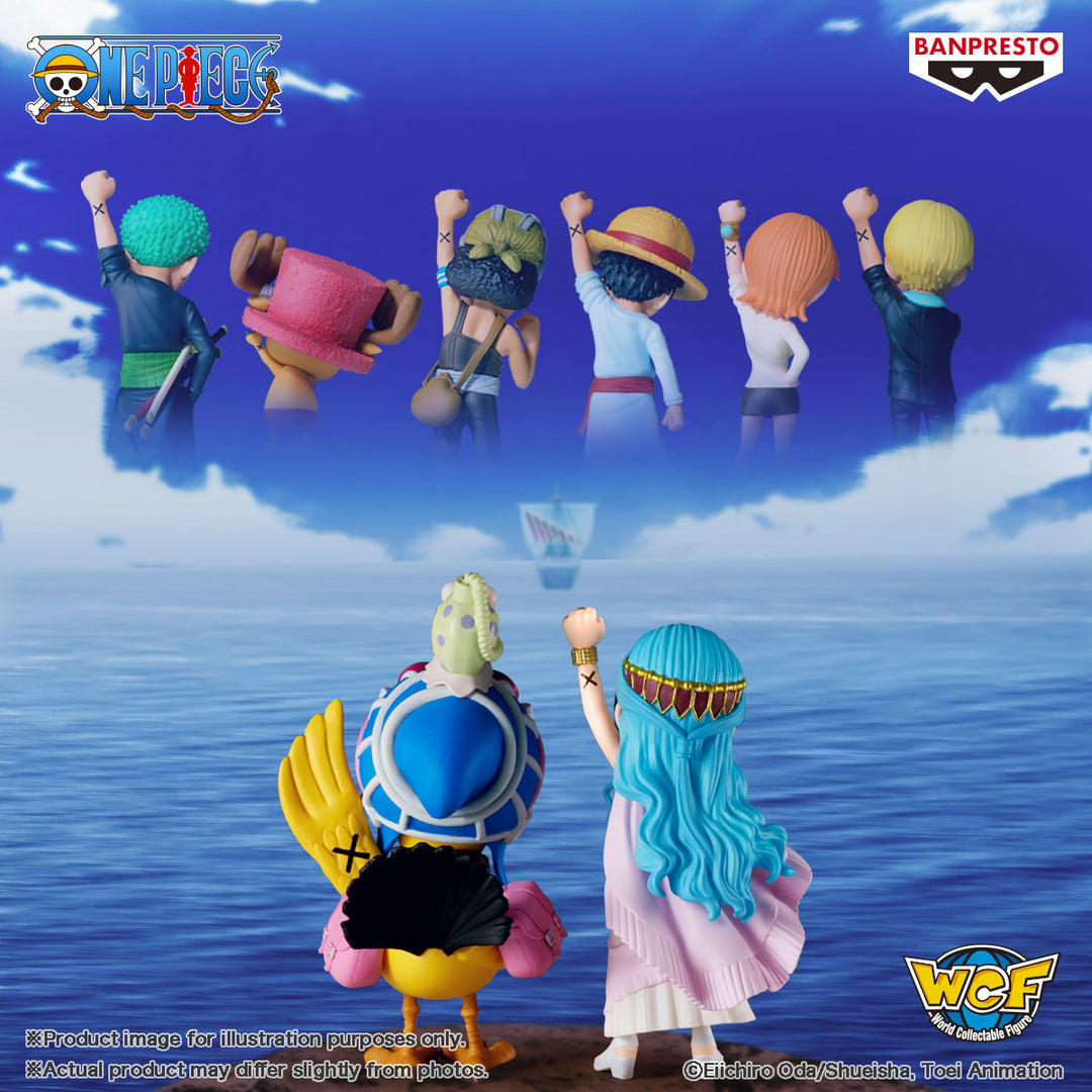 Nefertari Vivi &amp; Karoo Log Stories WCF World Collectable Mini-Figure One Piece Banpresto