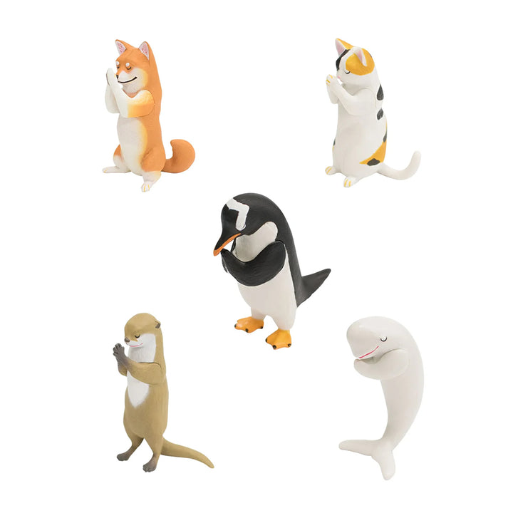 Wishing Animals (Gasshō Ippai) Assorted Blind Box Mini Figure Yell
