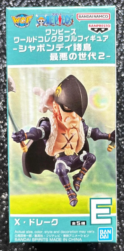 X-Drake WCF Sabaody Island The Worst Generation 2 World Collectable Mini-Figure (E) One Piece