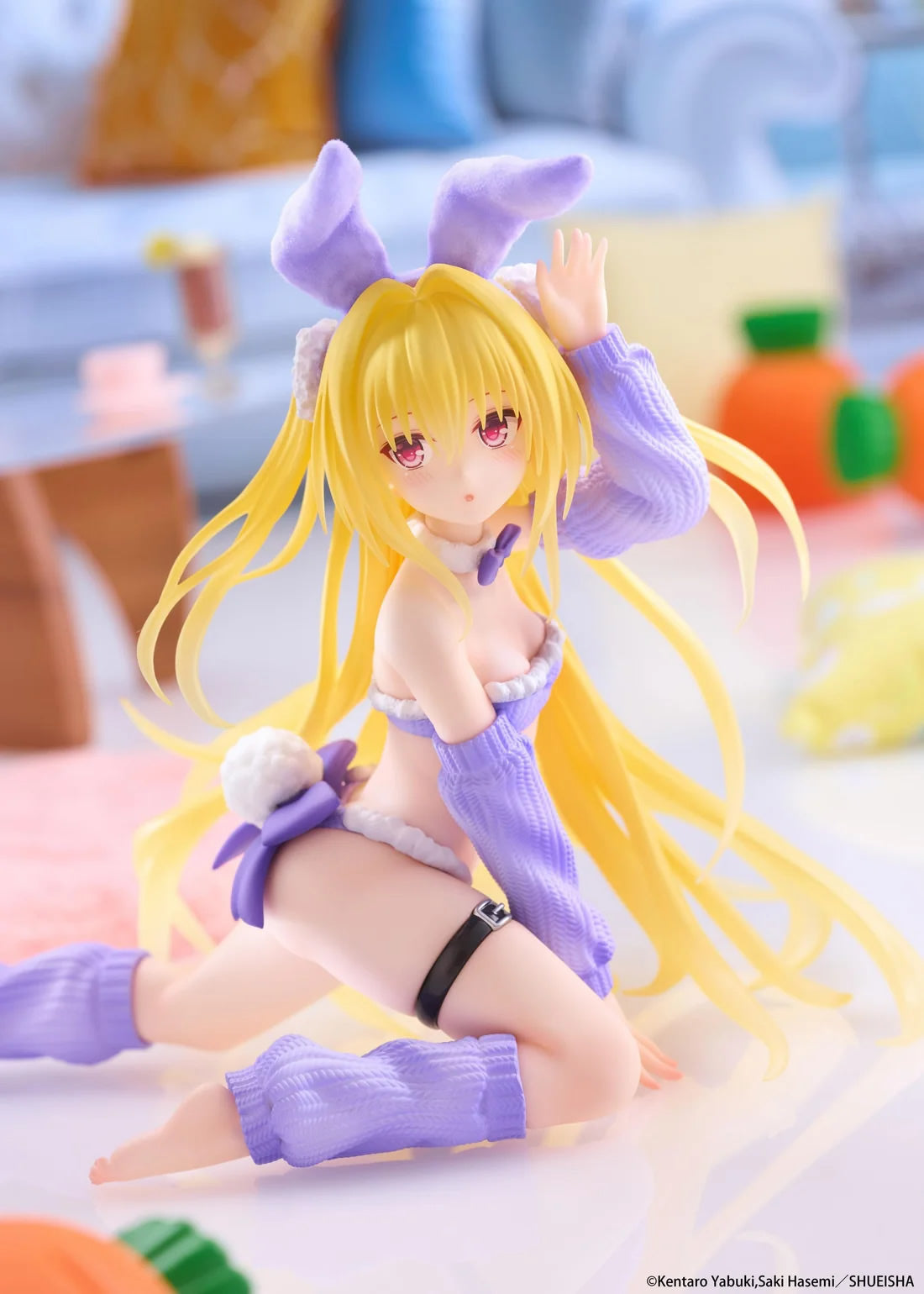 Yami Golden Darkness (Fluffy Bunny Ver.) Desktop Cute Moflock To Love-Ru Darkness Figure Taito