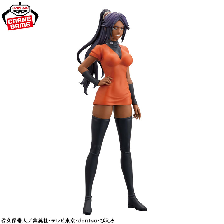 Yoruichi Shihoin Glitter &amp; Glamours Bleach Figure Banpresto Bandai